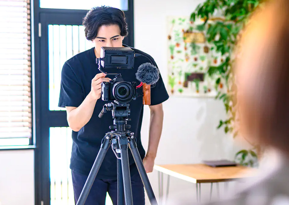 プロカメラマンによるプロフィール用撮影
